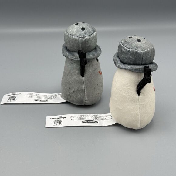 Melissa And Doug Blues Clues Plush Toys Mr Mrs Salt Pepper Finger Puppets 4.5 in - Picture 2 of 9